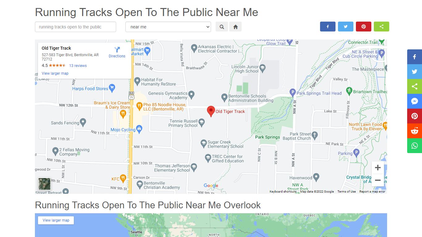 Running Tracks Open To The Public Near Me